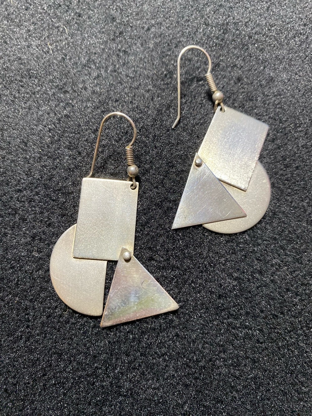 Sterling Silver Kinetic Earrings